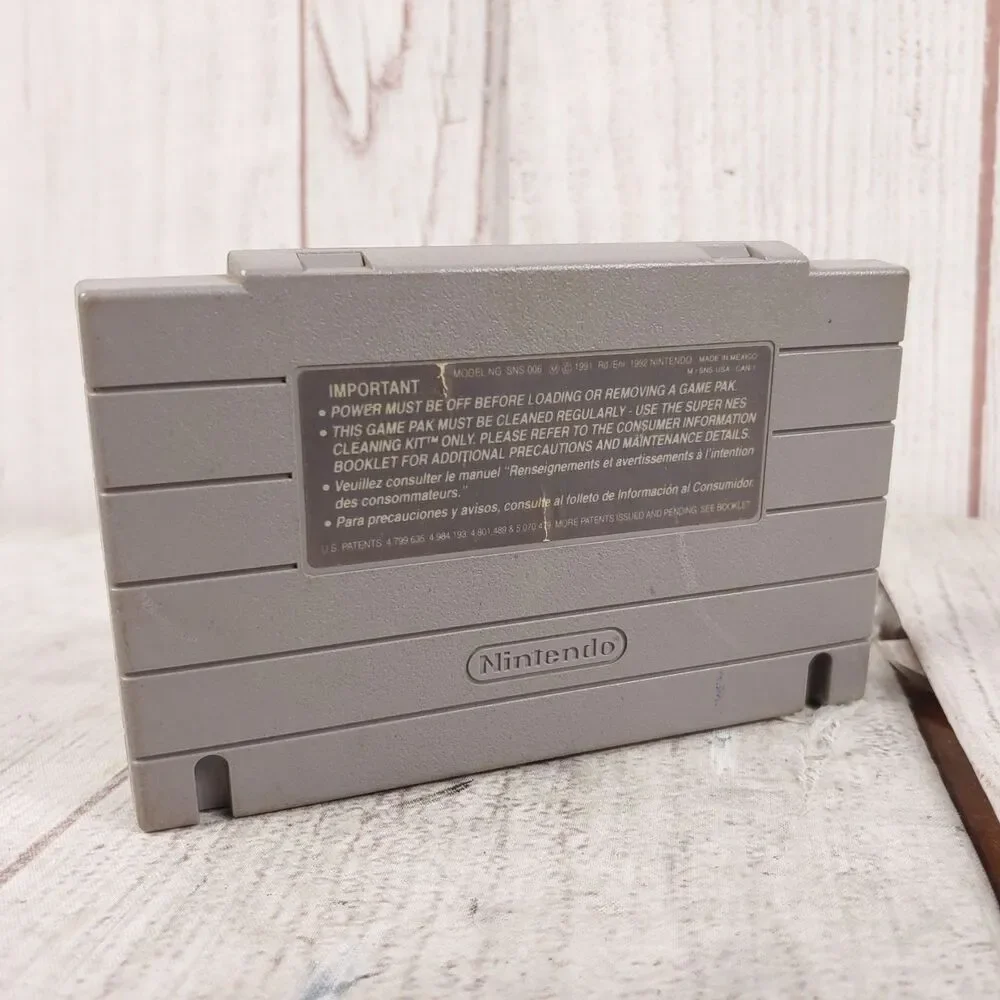NBA Live 96 Super Nintendo M/SNS-A6BE-USA Authentic Video Game Cartridge TESTED